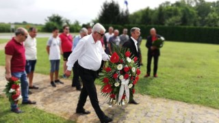 Легенди на ЦСКА отдадоха почит пред тленните останки на 1027