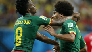 ВИДЕО: Камерунците си бият главички на мача с Хърватия