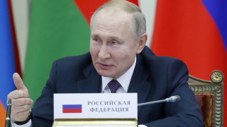 Президентът на Русия Владимир Путин откри движението по железопътния участък