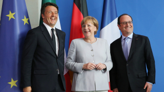Среща Ренци-Меркел-Оланд за „Брекзит” в Италия на 22 август