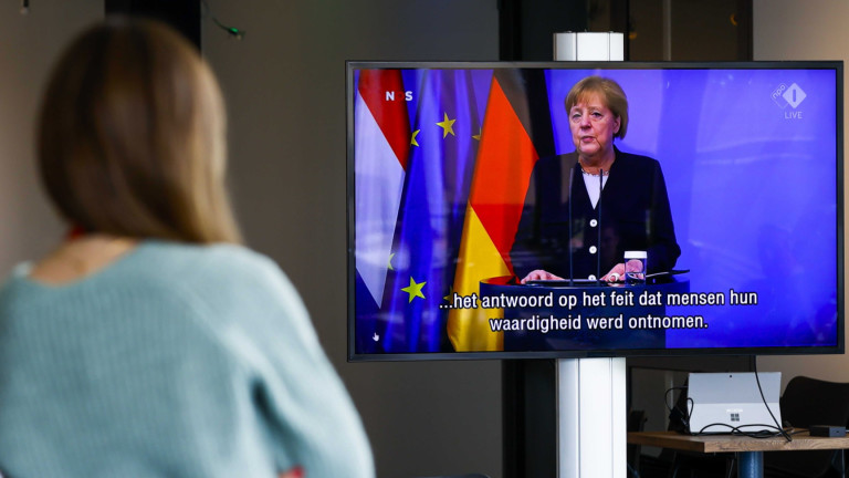 Германският канцлер Ангела Меркел заяви, че по време на пандемията