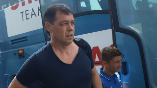 Треньорът на Левски Петър Хубчев коментира жребия на сините в