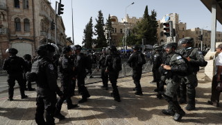 Експлозии в Йерусалим след съобщения за ракетен обстрел от "Хамас"