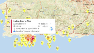 Земетресение с магнитуд 6 5 удари Пуерто Рико Това е най силното