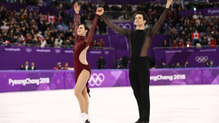 Канадците Теса Върчу и Скот Мойр запазиха преднината си от