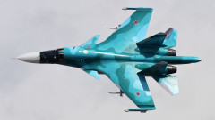 Руските ВКС получиха партида нови фронтови бомбардировачи Су-34