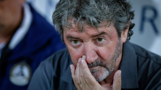 Треньорът на Славия Хосе Мария Бакеро остана недоволен от продукцията