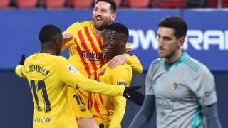 Талантът на Барселона Илаиш Мориба вкара втория гол за победата
