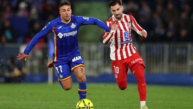 Атлетико измъкна минимална победа като гост на Хетафе