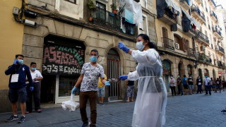 155% увеличена смъртност отчита Испания в първата седмица на епидемията през април