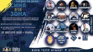 За втора поредна година Синя Зона Б 18 организира благотворителна шоу музикална