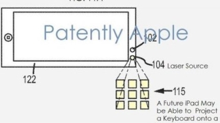 Apple патентова лазерна клавиатура за мобилни устройства