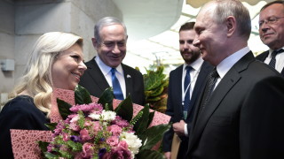 Руският лидер Владимир Путин присъства на откриването на нов паметник