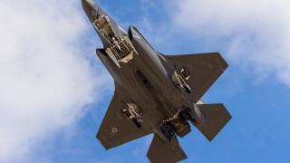 Британски изтребител F-35 се разби в Средиземно море