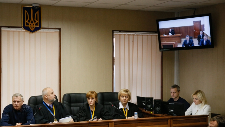 Виктор Янукович разпитван по дело за убийство на Евромайдана