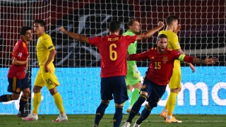 Испанският национален отбор разгроми единайсеторката на Украйна в двубой от турнира