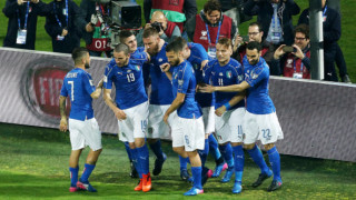 Италия се справи с коравите албанци, грозни сцени белязаха световната квалификация
