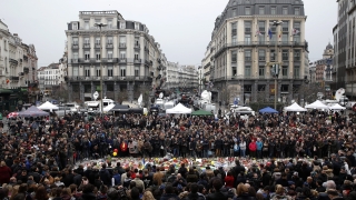 Хиляди в Брюксел почетоха паметта на жертвите от атентата