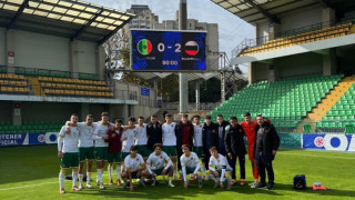 Националният отбор на България до 19 години надигра с 2 0