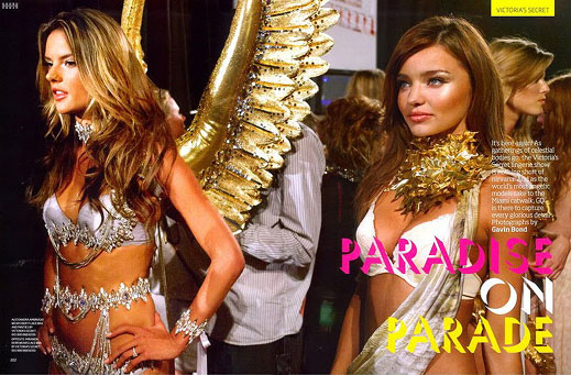 "Paradise on Parade" с горещите ангели на Victoria's Secret