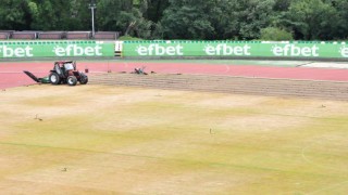 Берое подменя тревната настилка на стадиона в Стара Загора 