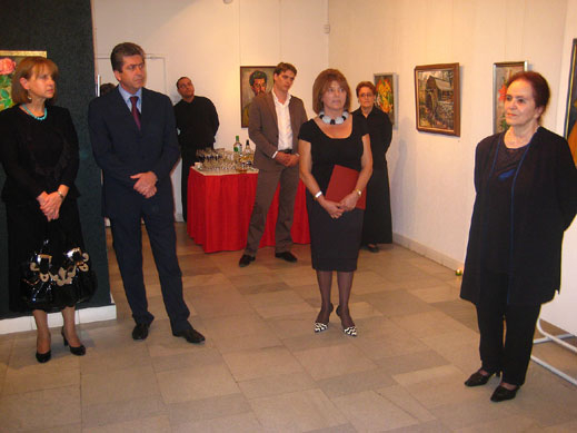 Откриха изложбата на Дора Бонева в галерия "Сезони"