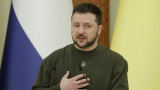 Зеленски похвали украинците за борбата с Русия и зимната стихия