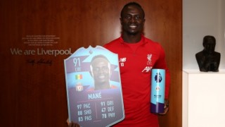 Нападателят на Ливърпул Садио Мане бе избран за играч на