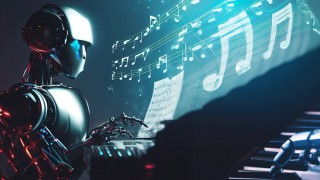 Огромно количество композирана от изкуствен интелект музика е било премахнато