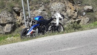 Моторист пострада при произшествие на пътя край Разлог пише БГНЕС