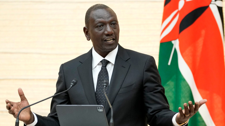 Президентът на Кения Уилям Руто подписа законопроект, с който правителството