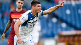 Рома едва успя да стигне до равенство с Аталанта Срещата в