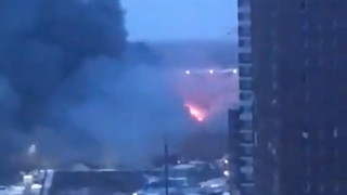 Голям пожар избухна в още един търговски център край Москва