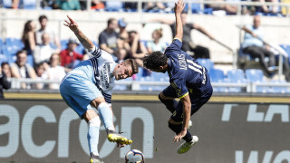 Отборът на Лацио допусна загуба с 1 2 в днешното си