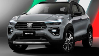 Fiat публикува първите снимки на новия си компактен кросоувър за