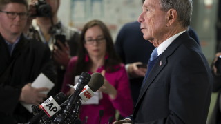 Милиардерът и бившият кмет на Ню Йорк Майкъл Блумбърг проведе