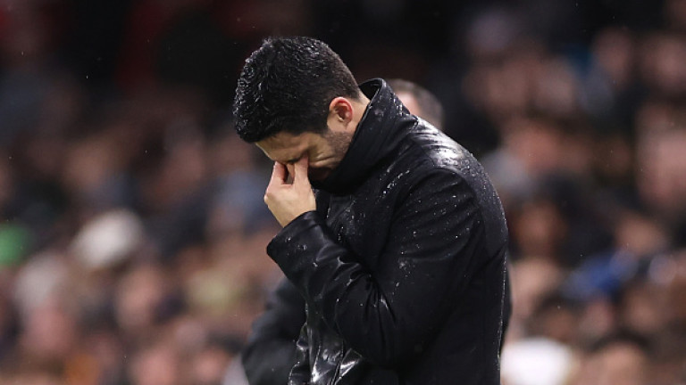 Контузеният Габриел Мартинели пропусна тренировката на Арсенал преди мача-реванш от