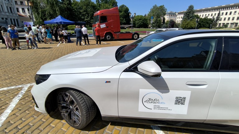 България е поредна спирка на инициативата Tour d'Europe, в рамките на която различни автомобили, заредени с биогорива, обикалят Европа