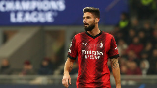 Нападателят на Милан Оливие Жиру говори за равенството при гостуването