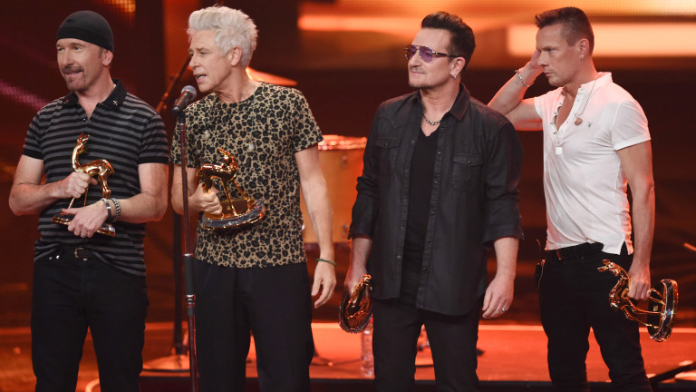 Траклистът на новия албум на U2 се е появил онлайн,