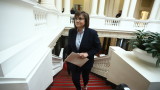 Нинова оцени като "добро" състоянието на икономиката преди консултациите в НС