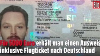 Гърция е раят на фалшивите паспорти пише в Билд Таблоидът