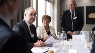 Изпълняващият длъжността президент на Световната банка Кристалина Георгиева взе участие