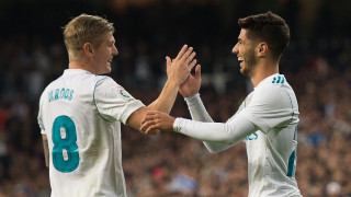 Офанзивният играч на Реал Мадрид Марко Асенсио поднови тренировки днес