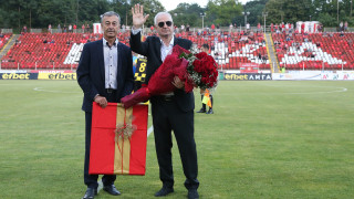 В ложите на стадион Българска армия имаше интересно присъствие Двубоя