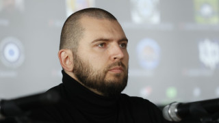 Адриан Петров от Ултрас Левски бе част от днешната пресконференция