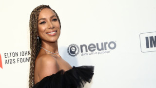 Леона Луис сияе Певицата е повече от щастлива И има