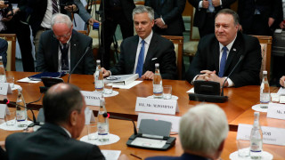 Министърът на външните работи на Русия Сергей Лавров и държавният