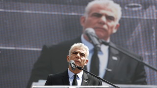 Ръководителят на най голямата опозиционна партия в Израел Яир Лапид каза
