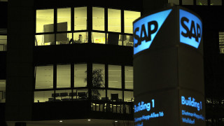 Най голямата технологична компания в Европа SAP която има бизнес